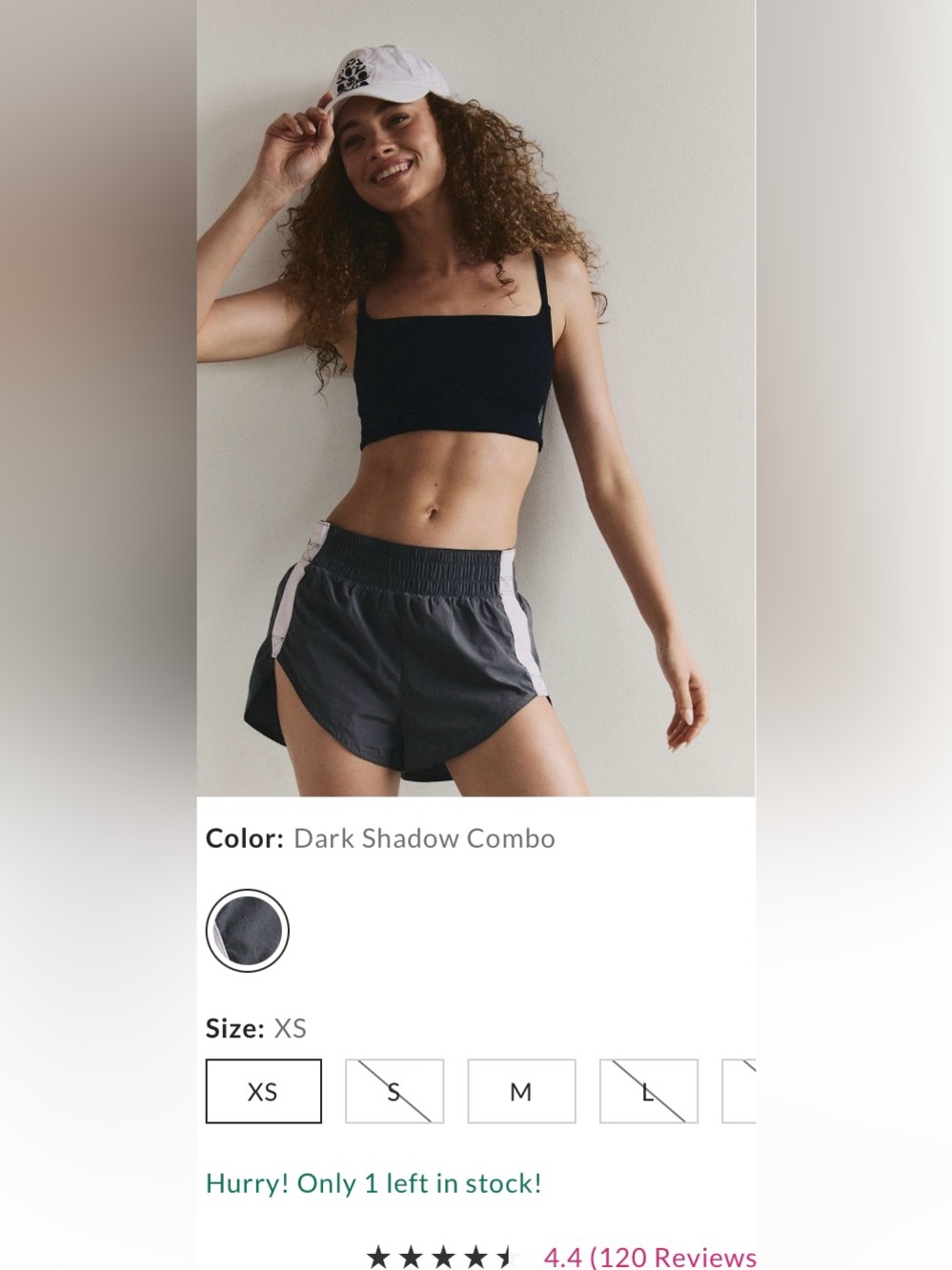 FP Movement by Free People ~ Trail Angel Shorts ~ Dark Shadow Combo ~ XS ~ *NWT* - Picture 12 of 15